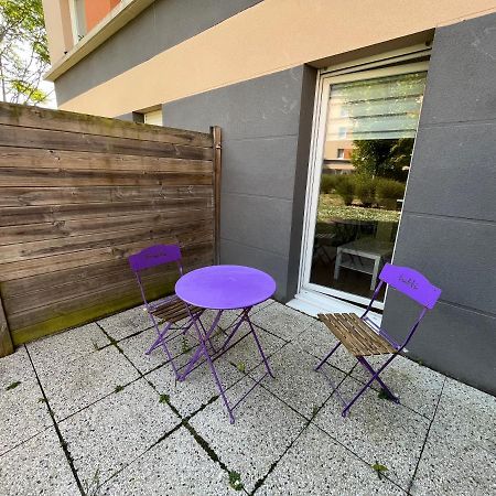 Acajou, Studio Avec Terrasse Et Parking Prive カーン エクステリア 写真