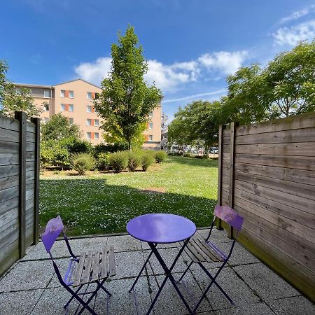 Acajou, Studio Avec Terrasse Et Parking Prive カーン エクステリア 写真
