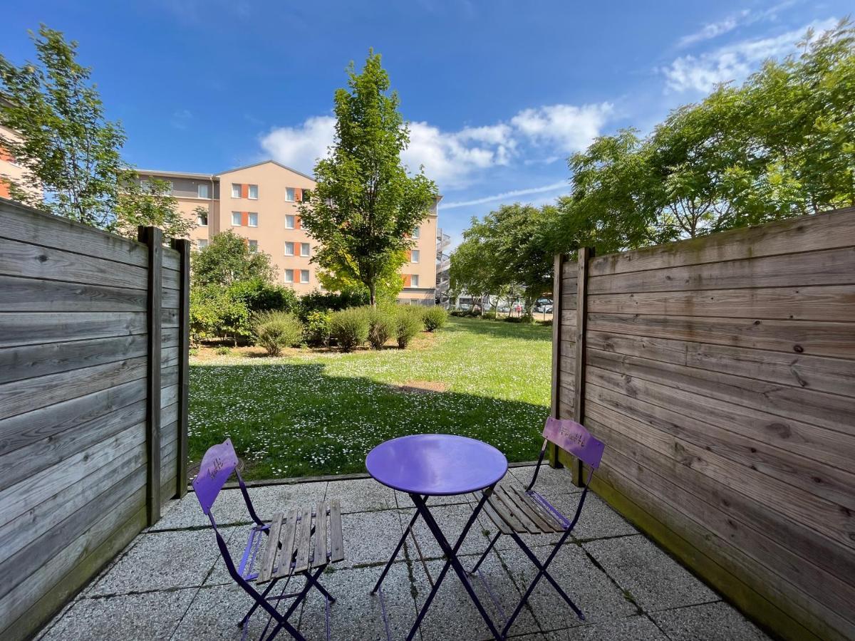 Acajou, Studio Avec Terrasse Et Parking Prive カーン エクステリア 写真